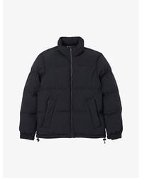 Sandro - Stand-collar Oversized Stretch-shell Puffer Coat X - Lyst
