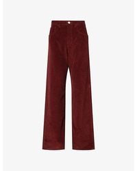 RÓHE Frames - Bruun Baggy Corduroy Cotton Trousers - Lyst