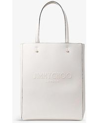 Jimmy Choo - Lenny Leather Tote Bag - Lyst
