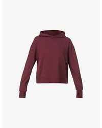 Sweaty Betty - After Class Cotton-Jersey Hoody - Lyst