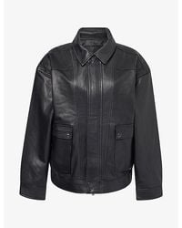 PAIGE - Ashland Leather Jacket - Lyst