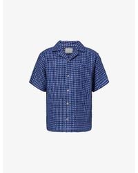 CHE - Riita Short-Sleeve Linen Shirt - Lyst