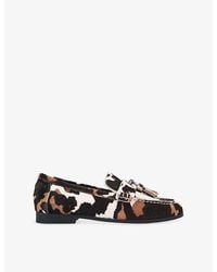 KG by Kurt Geiger - Mardy Leather Loafers - Lyst