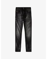 DIESEL - 2032 D-Krooley Joggjeans 09N63 Jogging Bottom Jeans - Lyst