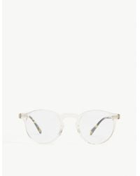 Oliver Peoples - Gregory Peck Round-frame Optical Glasses - Lyst