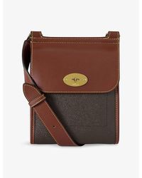 Mulberry - Antony Small Grained-Leather Messenger Bag - Lyst