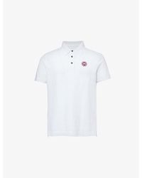 Canada Goose - Polo With Logo Patch - Lyst