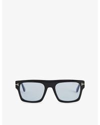 Tom Ford - Ft0907 Dunning Square-Frame Acetate Sunglasses - Lyst