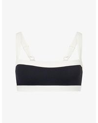 Cheap Monday - Outpost Square-Neck Sports Bra - Lyst