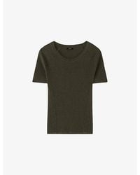JOSEPH - Belarb Ribbed Knitted Top - Lyst