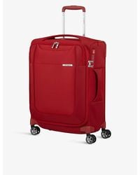 Samsonite - Spinner Soft-shell 4 Wheel Branded Woven Cabin Suitcase - Lyst