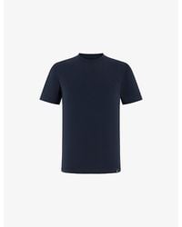 BOGGI - Crewneck Stretch Pima Cotton T-Shirt - Lyst