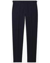 Reiss - Vy Belmont Slim-fit Tapered-leg Stretch Woven-blend Trousers - Lyst