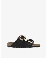 Birkenstock - Arizona Big-Buckle Two-Strap Leather Sandals - Lyst