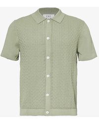 CHE - Links Short-sleeved Regular-fit Cotton-knit Shirt - Lyst