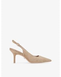 Carvela Kurt Geiger - Spirited Suede Slingback Courts - Lyst