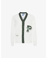 Polo Ralph Lauren - X Wimbledon Brand-appliqué V-neck Cotton-knit Cardigan Xx - Lyst