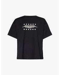 Givenchy - Star-print Boxy-fit Cotton-jersey T-shirt Xx - Lyst