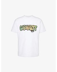 Carhartt - Drip Graphic-print Organic-cotton Jersey T-shirt - Lyst