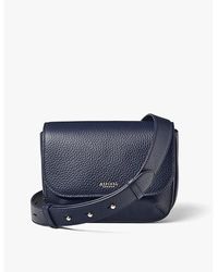 Aspinal of London - Vy Ella Logo-embossed Leather Cross-body Bag - Lyst