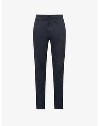 Nudie Jeans - Easy Alvin Tapered-Leg Stretch-Cotton Trousers - Lyst