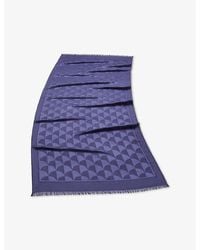 BVLGARI - Maxi Calla Silk Stole Scarf - Lyst