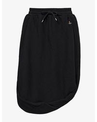 Vivienne Westwood - Zingara Asymmetric Cotton Midi Skirt - Lyst