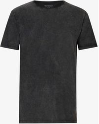 AllSaints - Bodega Stretch-cotton Jersey T-shirt - Lyst