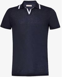 Orlebar Brown - Felix Regular-fit Linen Polo Shirt X - Lyst