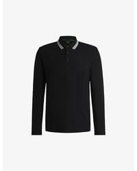 BOSS - Logo-Embroidered Slim-Fit Cotton-Jersey Polo Shirt - Lyst
