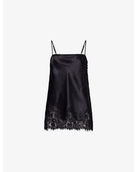 Reformation - Ref Carolina Silk Top - Lyst