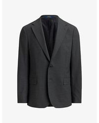 Polo Ralph Lauren - Tailored Single-Breasted Wool Blend Suit Jacket - Lyst