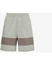 Craig Green - Barrel Colour-blocked Regular-fit Cotton Shorts - Lyst