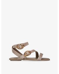 Steve Madden - Karmin Suede Sandals - Lyst