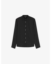 BOSS - Spread-Collar Regular-Fit Linen Shirt - Lyst