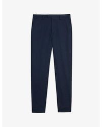 Ted Baker - Irvine Slim-fit Stretch-woven Trousers - Lyst
