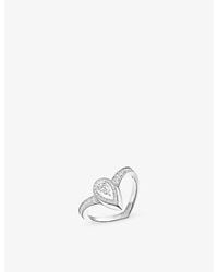 Messika - Fiery 0.10Ct 18Ct And 0.35Ct Diamond Ring - Lyst