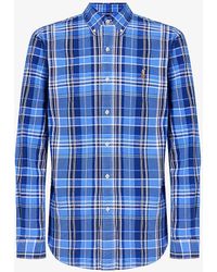 Polo Ralph Lauren - Check-pattern Custom-fit Cotton Shirt - Lyst