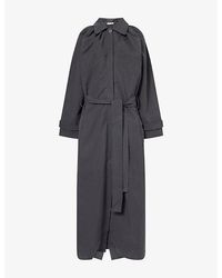Belle Anna - Laurel Cotton-Blend Trench Coat - Lyst