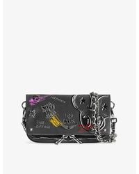 Zadig & Voltaire - Rock Nano Humberto Leather Clutch Bag - Lyst