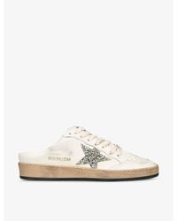Golden Goose - Ballstar Sabots Faux-Leather Trainers - Lyst