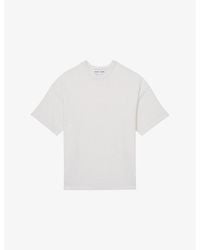 Reiss - X Les 100 Ciels Wren Short-Sleeved Knitted T-Shirt - Lyst