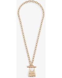 Jacquemus - Chiquito Brass And Bronze Necklace - Lyst