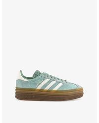 adidas - Gazelle Bold Suede Low-Top Trainers - Lyst