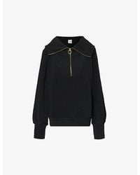Varley - Vine Relaxed-Fit Cotton-Blend Sweatshirt - Lyst