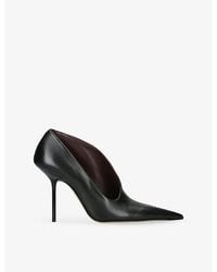 Victoria Beckham - Sloan Sculptural 100 Leather Pumps - Lyst