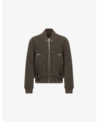 Rick Owens - Bauhaus Flight Wool Bomber Jacket - Lyst