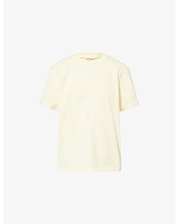 ADANOLA - Stitched-Logo Oversized Cotton T-Shirt - Lyst