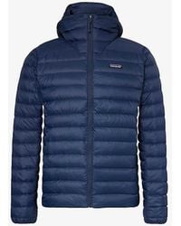 Patagonia - Padded Recycled Shell-down Hooded Jacket - Lyst