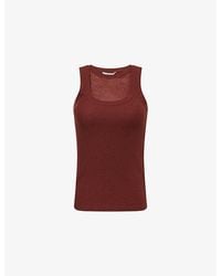 ME+EM - Double Layer Slim-Fit Knitted Vest Top - Lyst